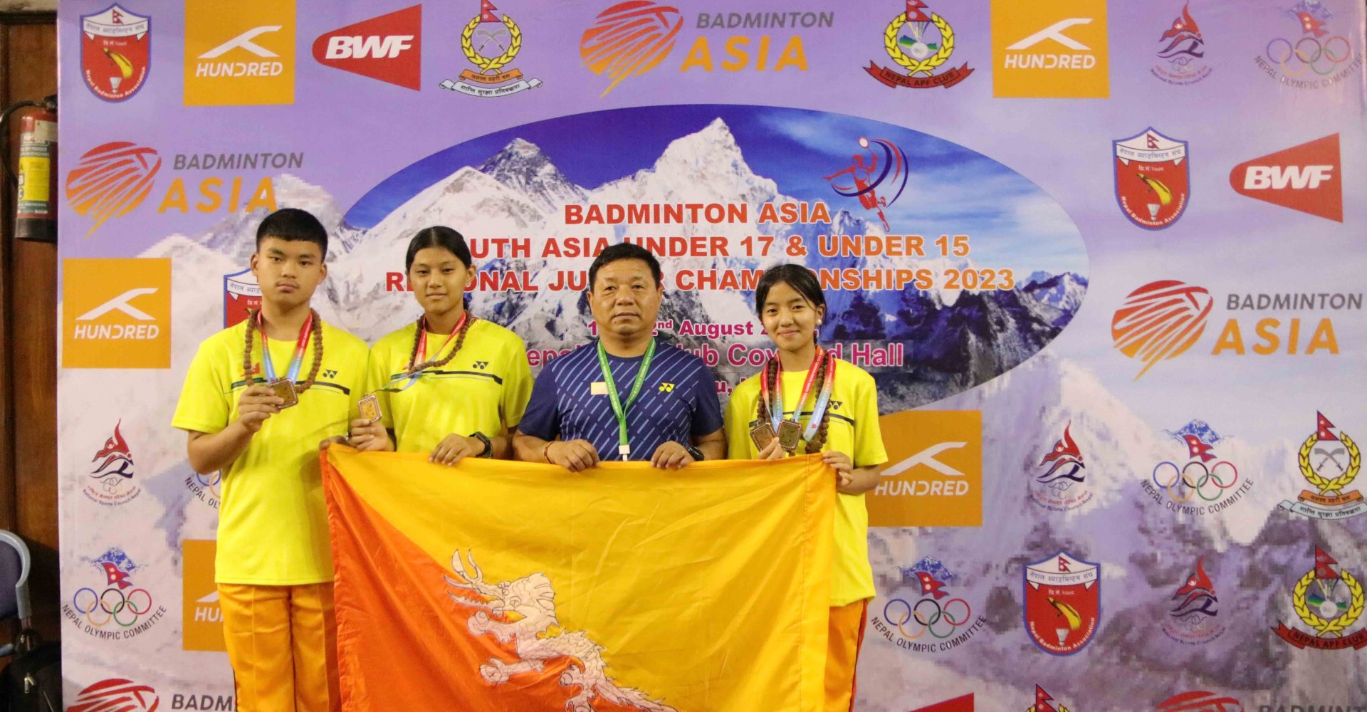 Bhutan Secures Bronze Medals at Badminton Asia Regional Championships U17 Category